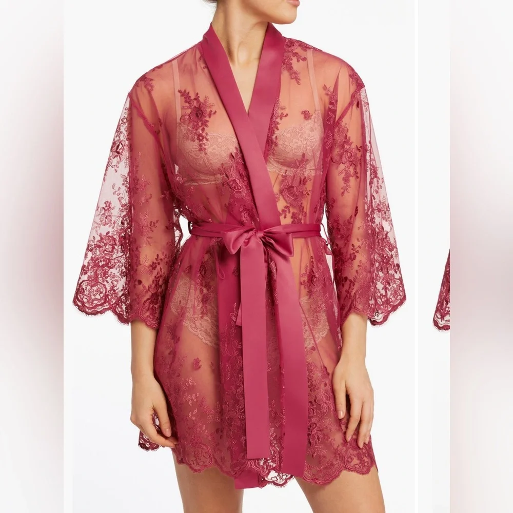 Rya Collection Lace Robe - Picture 1 of 5